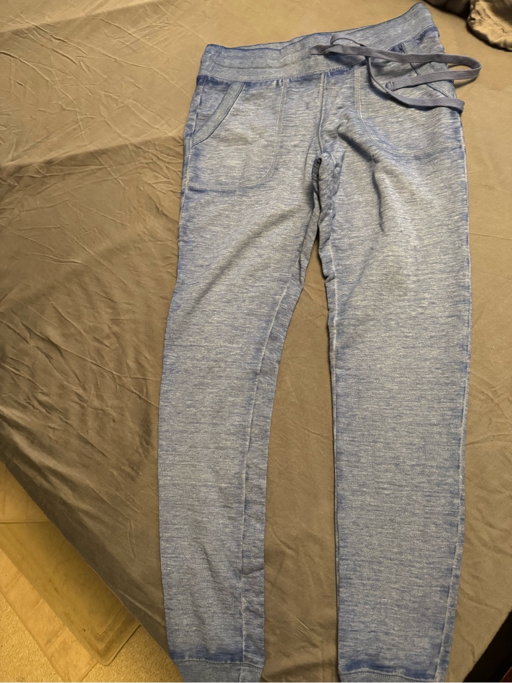 Mossimo Supply Co. Light Blue Heather Jogger Track Pants